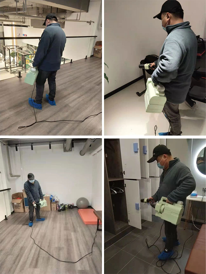济南市南区华润大厦健身房除甲醛治理服务项目